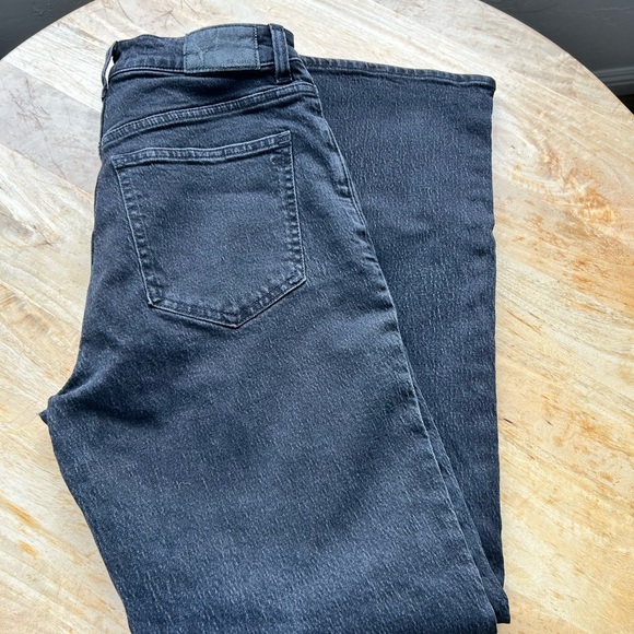 Madewell Denim - Madewell Black Jeans relaxed curvy 90s straight